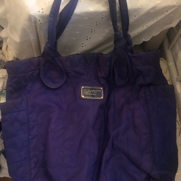 Marc by Marc Jacobs Cobalt Quilted Tote Bag - Picture 1 of 3
